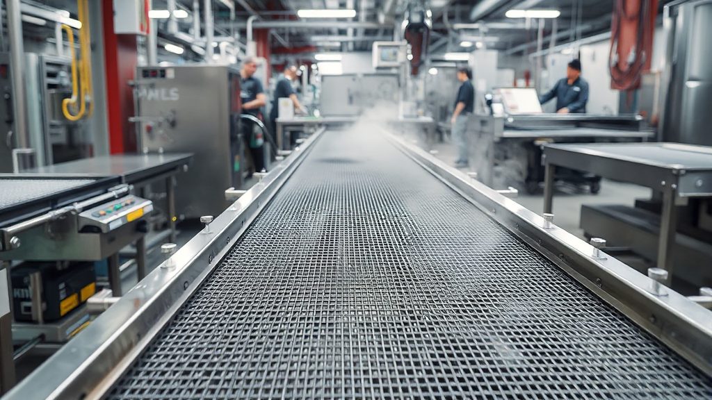 高温环境输送带选型：特氟龙网带适用条件怎样判断？